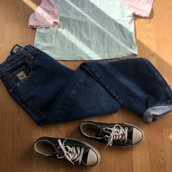Vintage Cruel Girl Dark Wash Jeans - Picture 1 of 6
